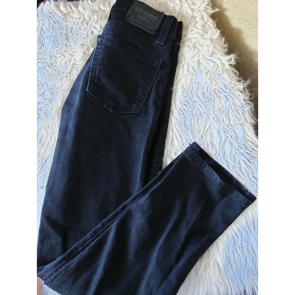 Denizen from Levis Kids Black Skinny Jeans Size 10 Regular Adjustable Waist